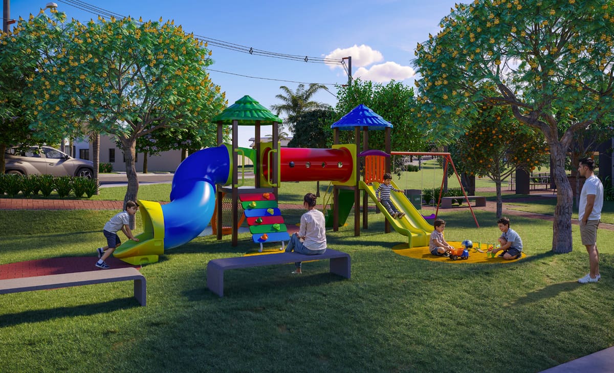 Playground do condomínio