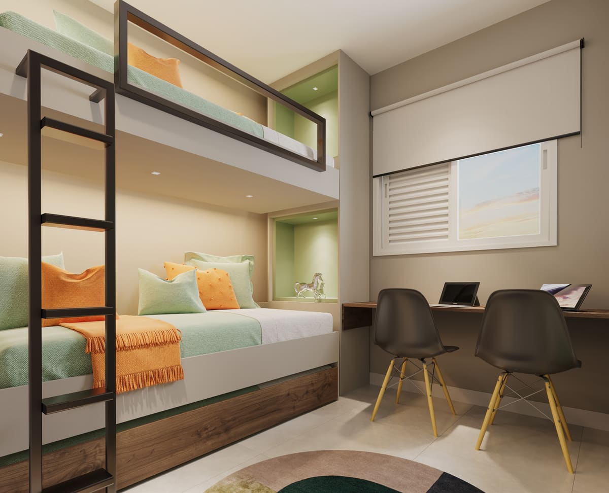 Quarto de solteiro